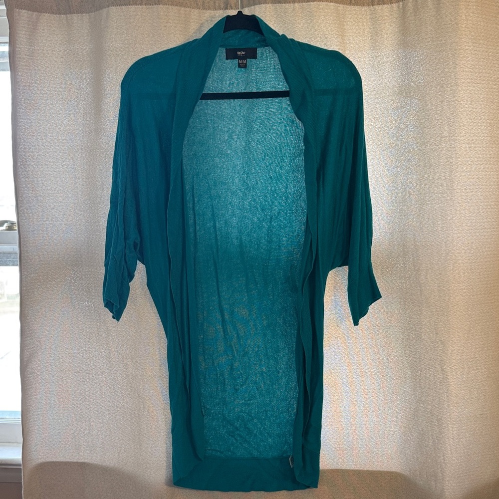 Mossimo Supply Co. Teal Cardigan